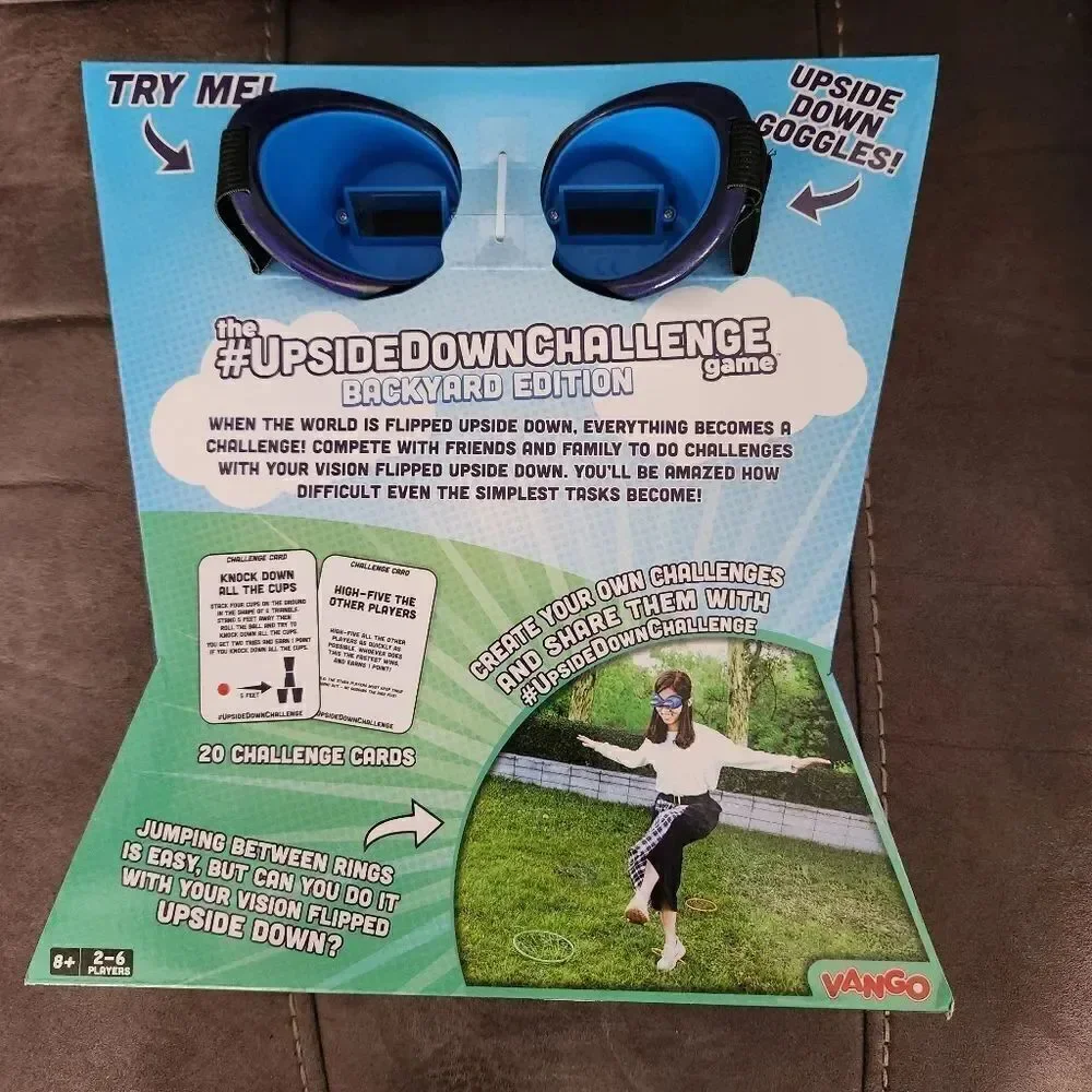 Vango The #UPSIDEDOWNCHALLENGE Game Backyard Edition New Unopened Box